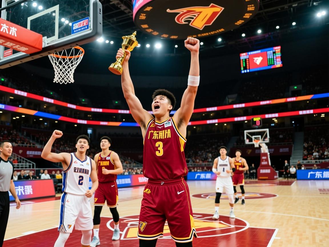 乐鱼体育app-广东宏远获得了一场激动人心的胜利